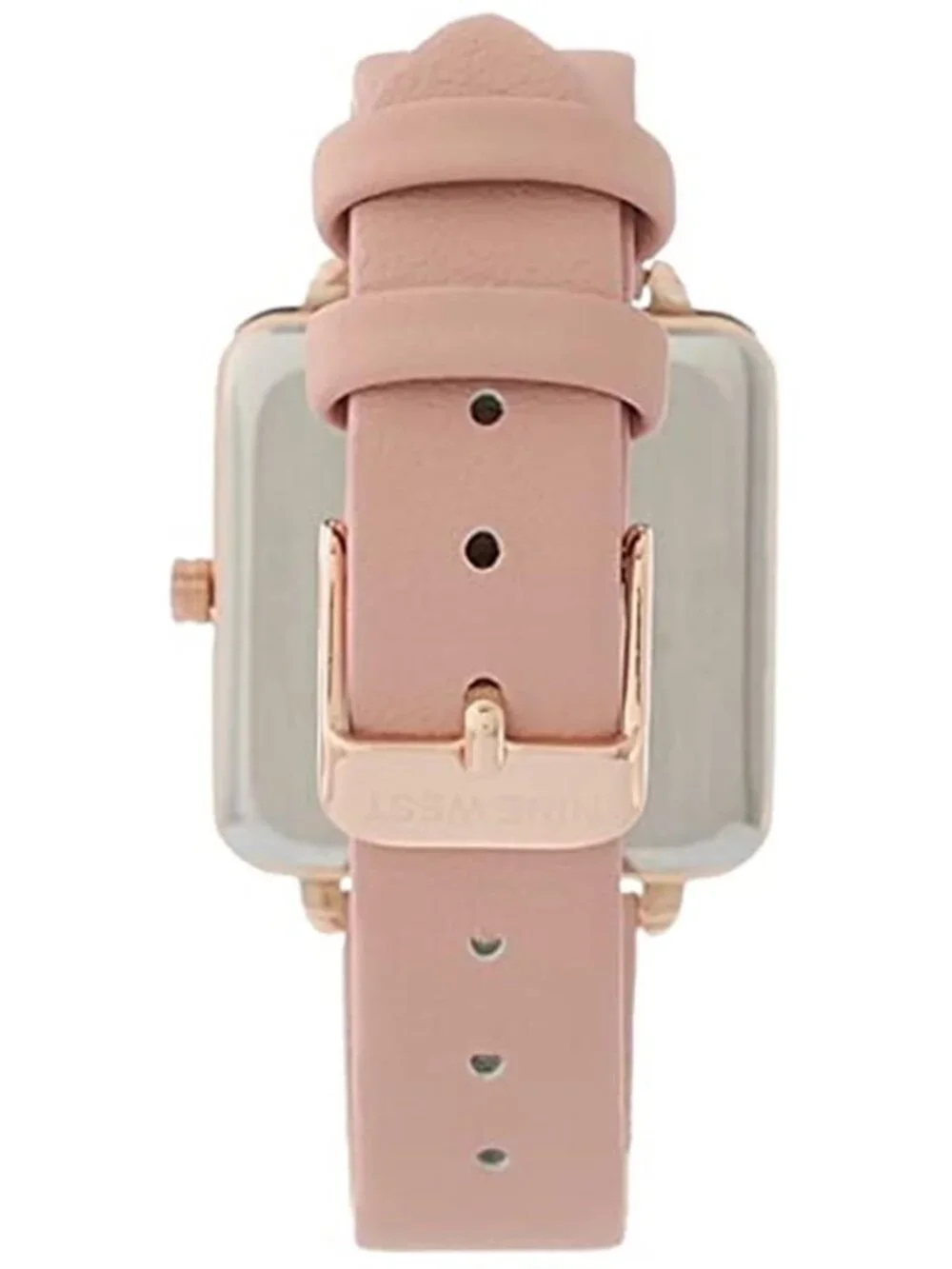 Nine West Women's Strap Watch Pink Rose Gold